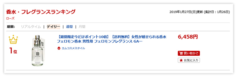 ガレイドプレミアムパルファム口コミ